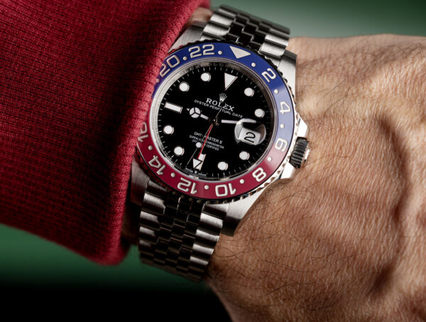 Rolex GMT-MASTER II Oyster, 40 mm, Oystersteel m126710blro-0001