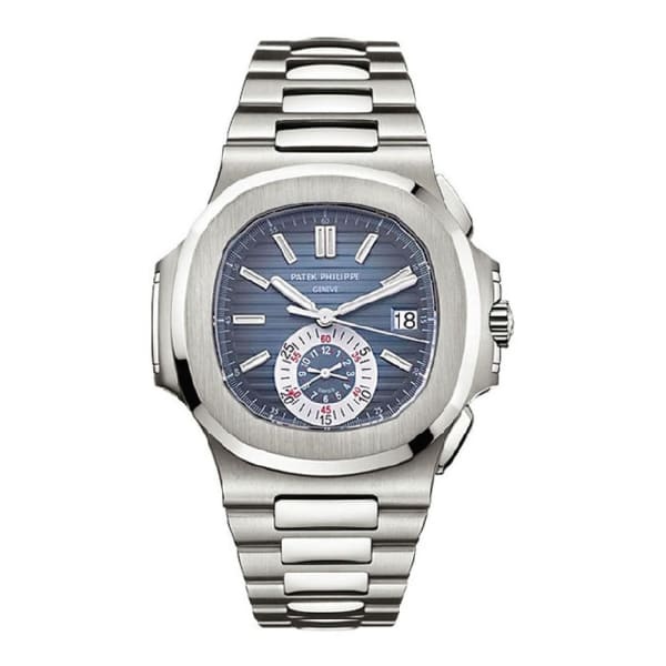 Patek Philippe Nautilus Blue Dial Stainless Steel Mens Watch 5980/1A-001