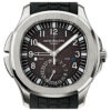 Patek Philippe Aquanaut Dual Time Black Dial Automatic Men's Watch 5164A-001