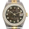 Rolex Datejust 31mm Automatic 116233 Brown Dial Jubilee