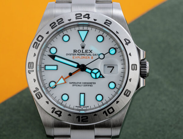 Rolex EXPLORER II Oyster, 42 mm, Oystersteel m216570-0001