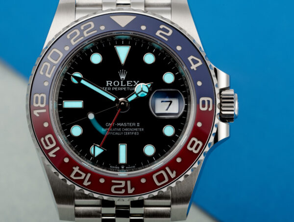 Rolex GMT-MASTER II Oyster, 40 mm, Oystersteel m126710blro-0001