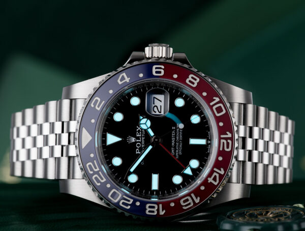 Rolex GMT-MASTER II Oyster, 40 mm, Oystersteel m126710blro-0001