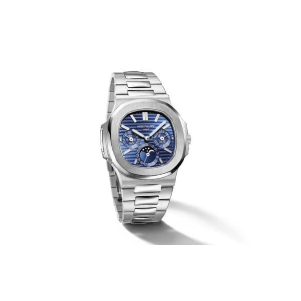 Best selling specials Patek Philippe Nautilus White Gold 5740-1G-001 with Blue Sunburst dial