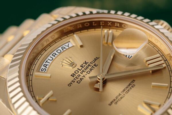 Rolex Day-Date 40mm Yellow Gold Champagne Dial 228238-0003